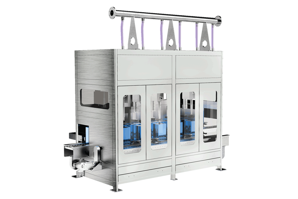 20L 6頭自動(dòng)稱(chēng)重式灌裝機