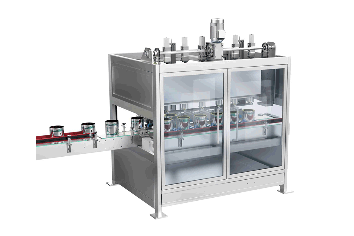 1~10L 全自動(dòng)稱(chēng)重式灌裝機